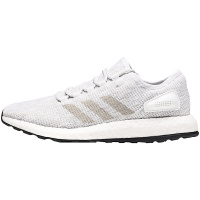【自营】adidas阿迪达斯男子跑步鞋PUREBOOST休闲运动鞋BB6277 BB6277亮白+一度灰