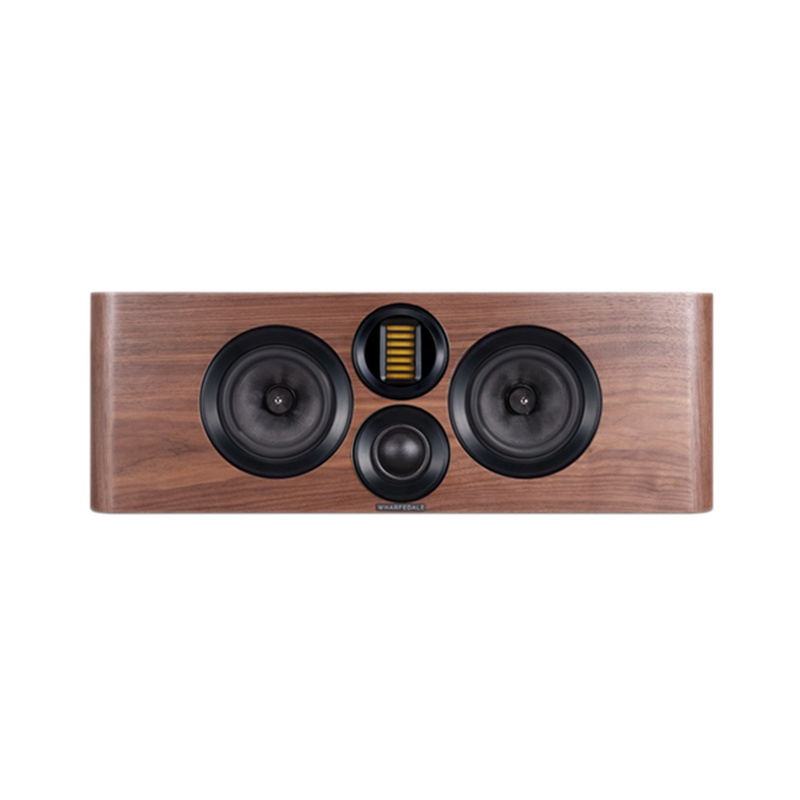 Wharfedale/乐富豪 EVO4.C 两分频双路高保真发烧无源中置音箱 家用音响 AV音箱 (胡桃木色)