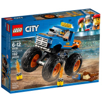 LEGO 乐高 City城市系列巨轮越野车拼插玩具6-12岁 192粒 60180