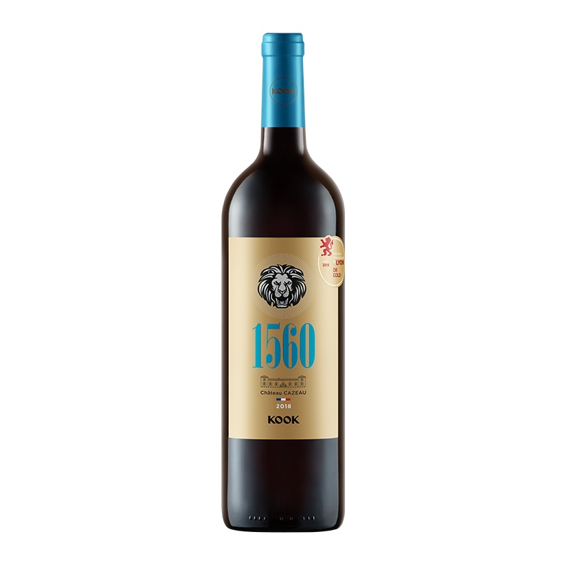 [任贤齐推荐]酷客KOOK 1560干红葡萄酒 13.5度750mL单支礼盒装