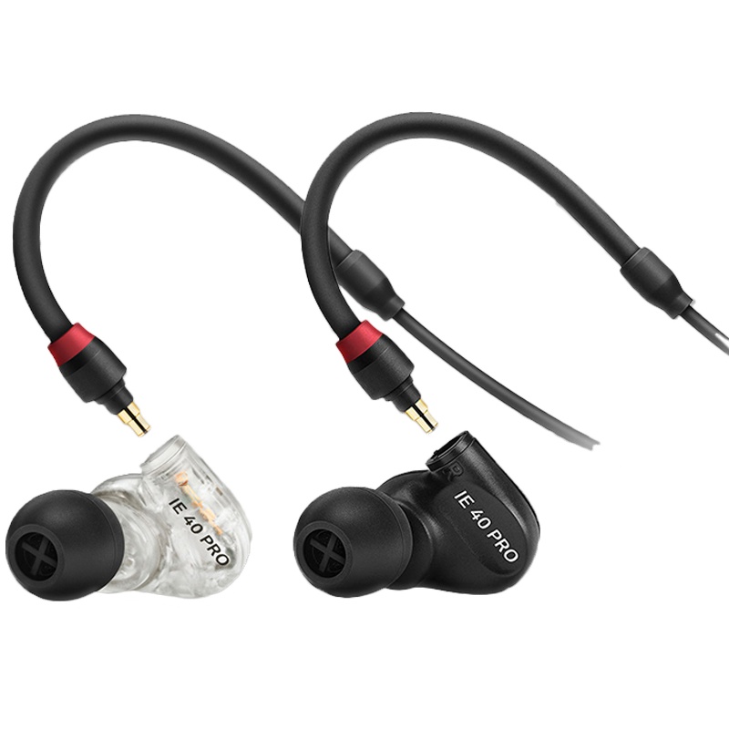 森海塞尔(Sennheiser)IE40 PRO入耳式HIFI发烧有线耳机 透明色