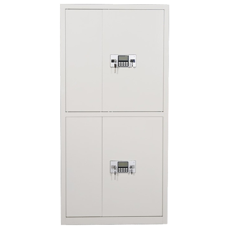 鑫虎威 办公家具文件柜密码柜电子保密柜带抽屉办公柜资料档案柜通双节电子锁保密柜钢制保险柜