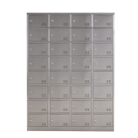 [田珍]更衣柜铁皮柜员工柜储物柜存包柜带锁304不锈钢碗柜