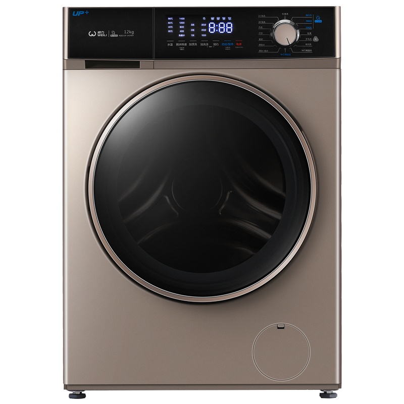 威力(WEILI)12公斤全自动滚筒洗衣机 3D蒸汽洗 智能变频 高温筒自洁 CIM变频电机 XQG120-1429DP