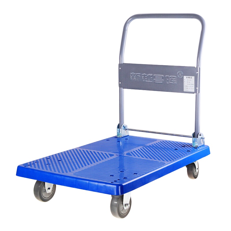 新越昌晖平板车加长手推车折叠手拉车小推车拉货车搬运车背部加固70cm*115cm承重约1400斤MNX119