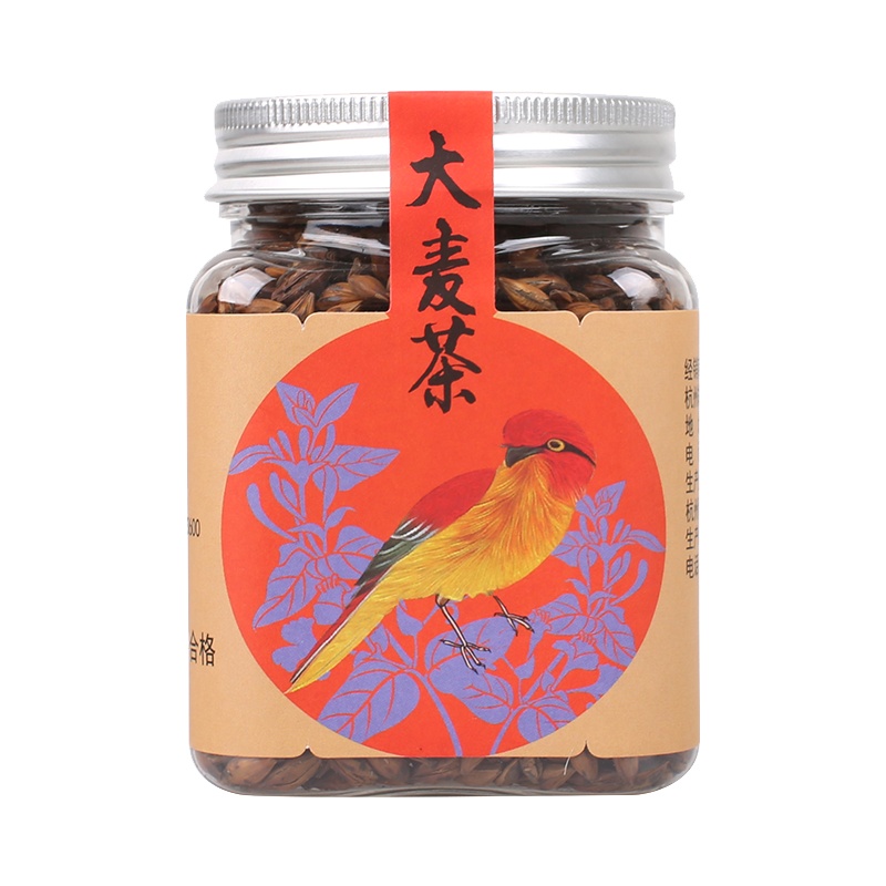 150g胡庆余堂大麦正品罐装精选优质苦荞麦茶