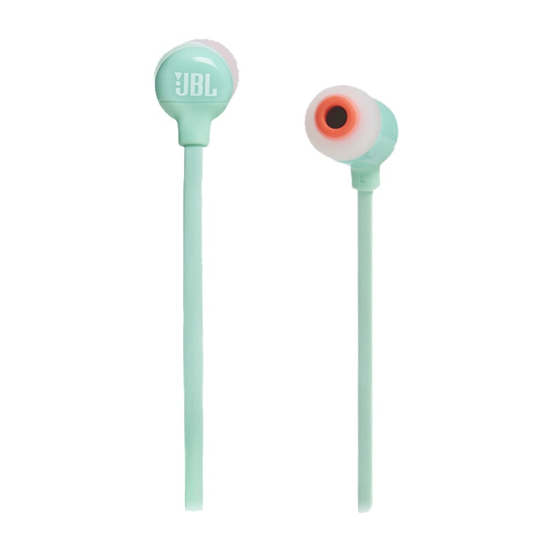 JBL TUNE 110BT 蓝牙无线耳机 运动音乐游戏耳机 苹果华为小米入耳式耳机 带麦可通话 绿色