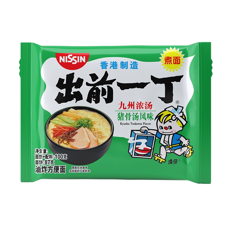 香港出前一丁方便面 九州猪骨汤味100g