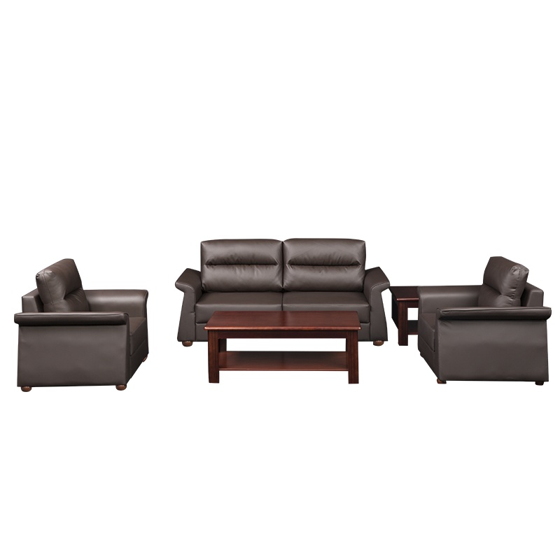 [红心家居]商务办公沙发茶几组合套装简约办公室