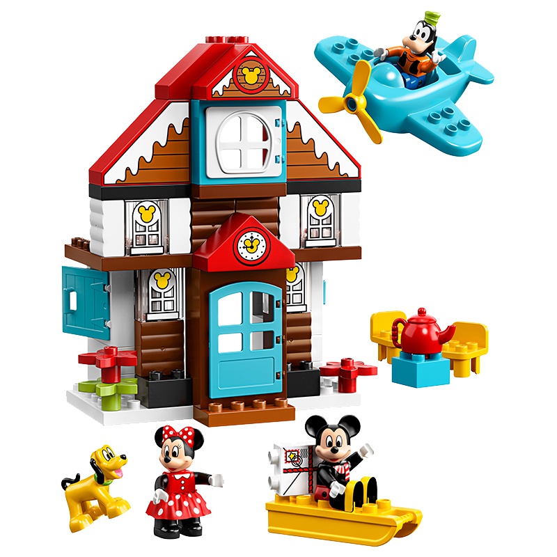 LEGO乐高 Duplo得宝系列 米奇的度假小屋10889