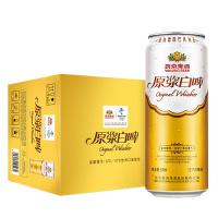 晋唐燕京啤酒原浆白啤500ml*12听 30箱起发