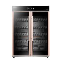 志高(CHIGO)消毒柜YTP910-MDC01按键旋钮式700L立式十层家用商用大容量臭氧消毒红外管杀菌烘干双开门