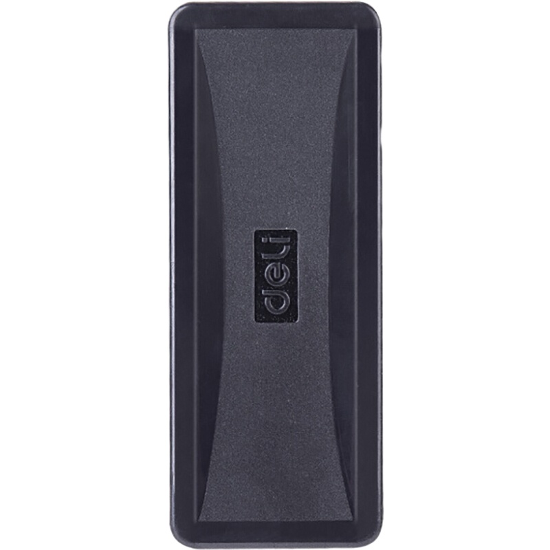 得力/deli 7834 白板擦125*50*26(黑)(只)