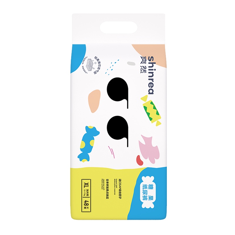 [箱装]爽然(shinrea)S7糖果纸尿裤XL码96片