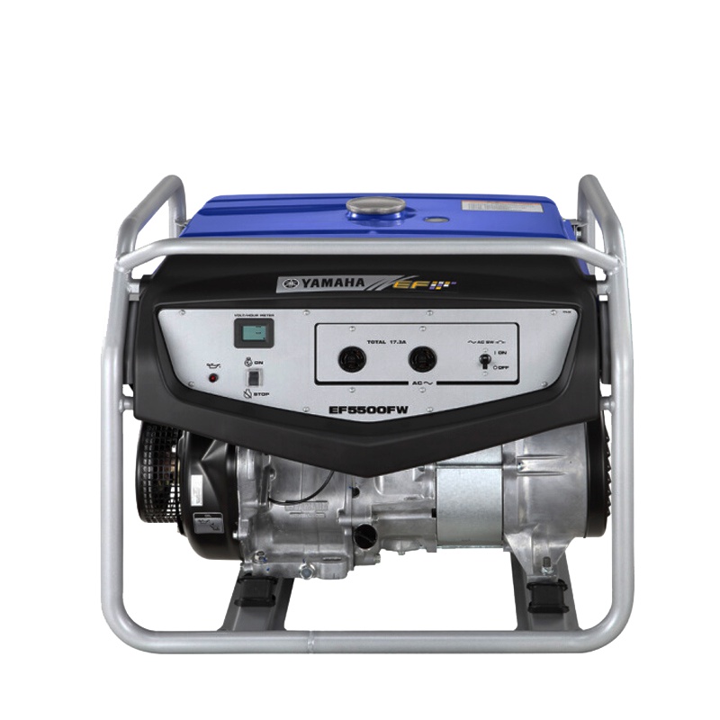 YAMAHA 雅马哈汽油发电机 EF5500FW 四冲程220V静音发电机家用 单相手摇发电机3.8KVA