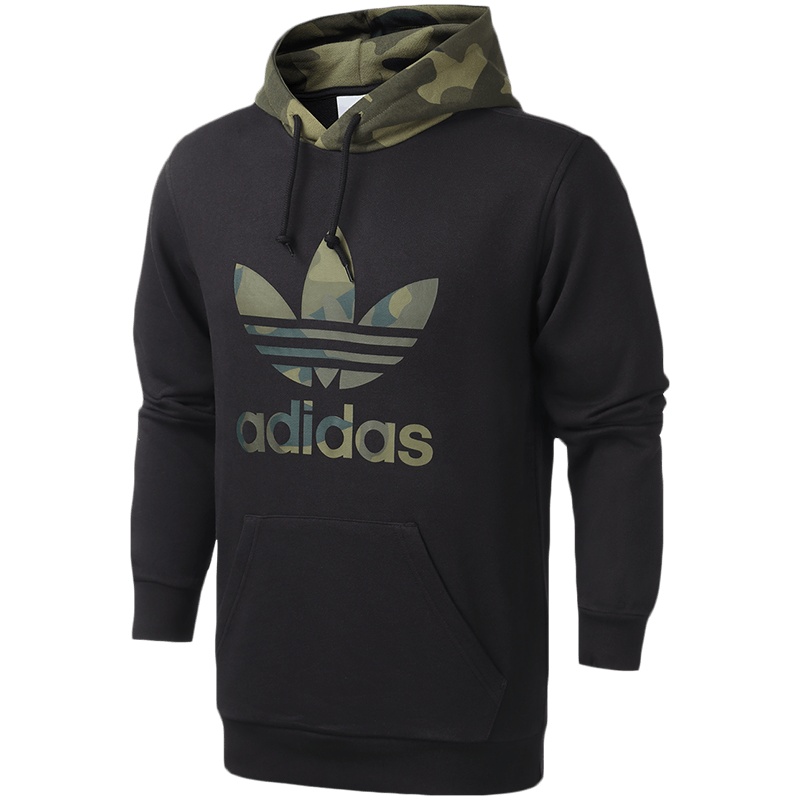 【自营】adidas阿迪达斯三叶草男服运动服连帽卫衣FM3358