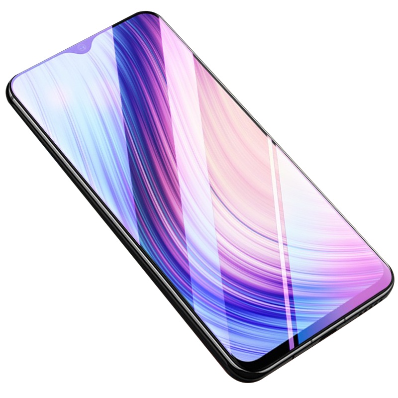 [送手机壳]轻万适用vivo y5s钢化膜全屏抗蓝光防摔贴膜vivo手机保护膜全玻璃