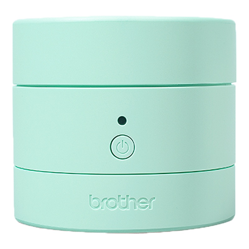 兄弟(borther)PT-PR10BT 糖果趣印花式家用标签机,手机蓝牙微信直连 便携式打印 (薄荷绿)
