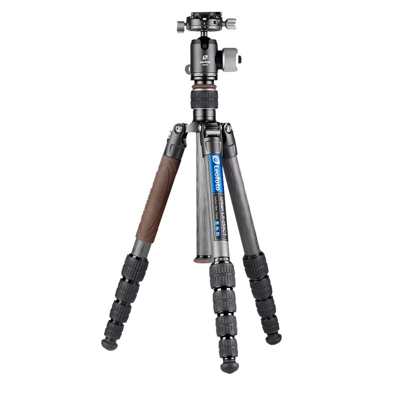 徕图/Leofoto LX-255CT+XB-32 城市穿梭微单单反摄影三脚架套装 便携反折轻便
