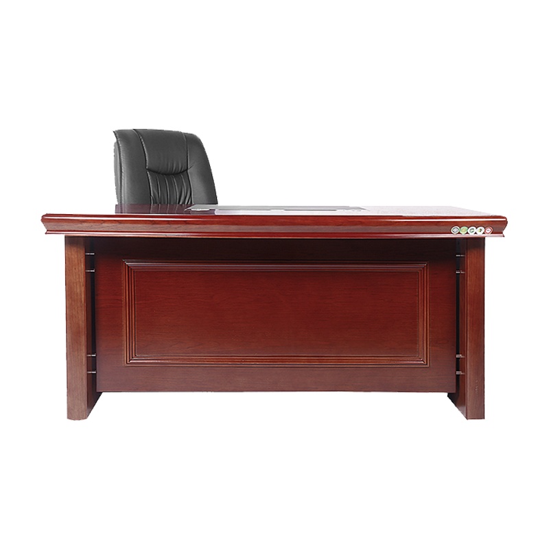 [理政]油漆办公桌 现代中式 油漆办公台 油漆职员桌 老板大班台 中式油漆办公台