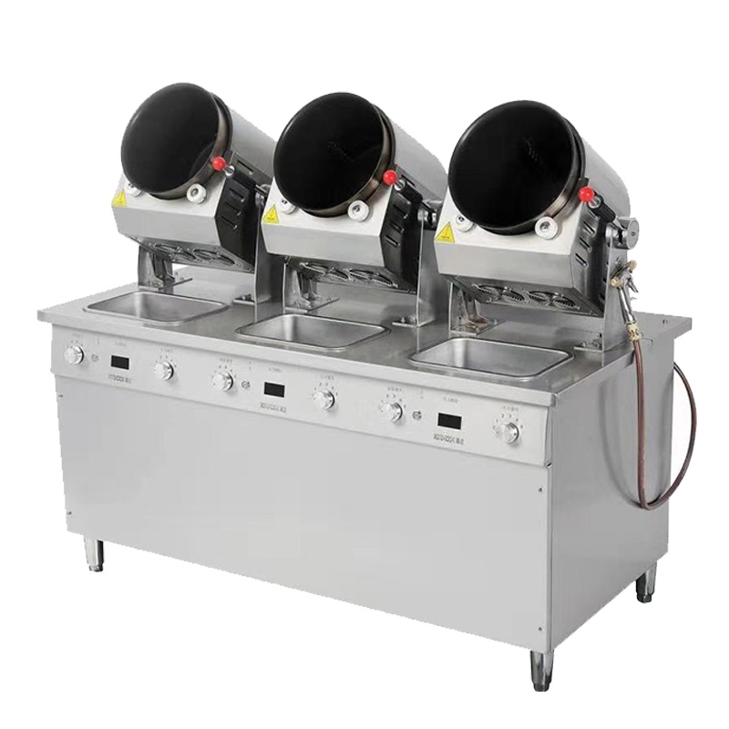 飞天鼠(FTIANSHU) G30DC 自动炒饭机商用炒菜机器人烹饪机大型智能滚筒炒面炒蛋全自动