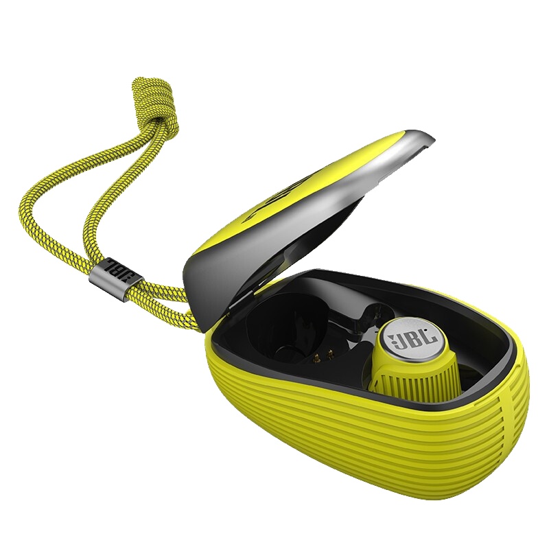 JBLREFELCT X600TWS 小飓风 入耳式真无线运动蓝牙耳机 跑步防水防汗音乐耳机 苹果安卓通用耳麦 黄色