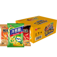 农心 欢乐时光虾条洋葱圈混合6连包(90g*4袋+70g*2袋)