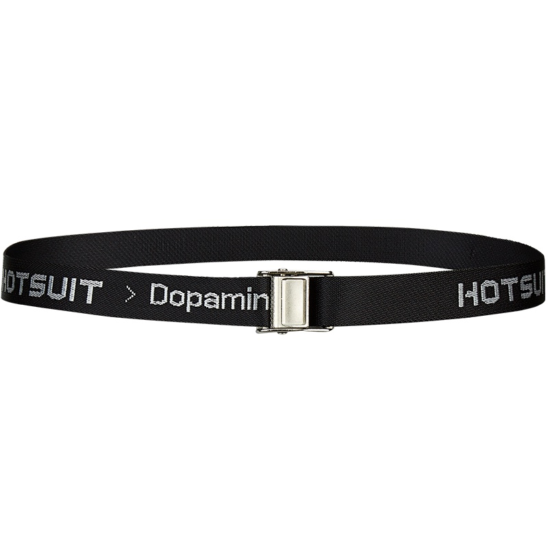 HOTSUIT后秀男士腰带尼龙织带腰带可调节腰带扣时尚装饰