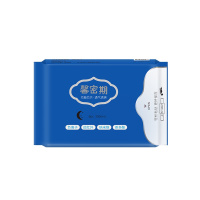 馨密期茶多酚轻薄透气干爽舒适超熟睡棉柔夜用功能性卫生巾330mm 6片/2包