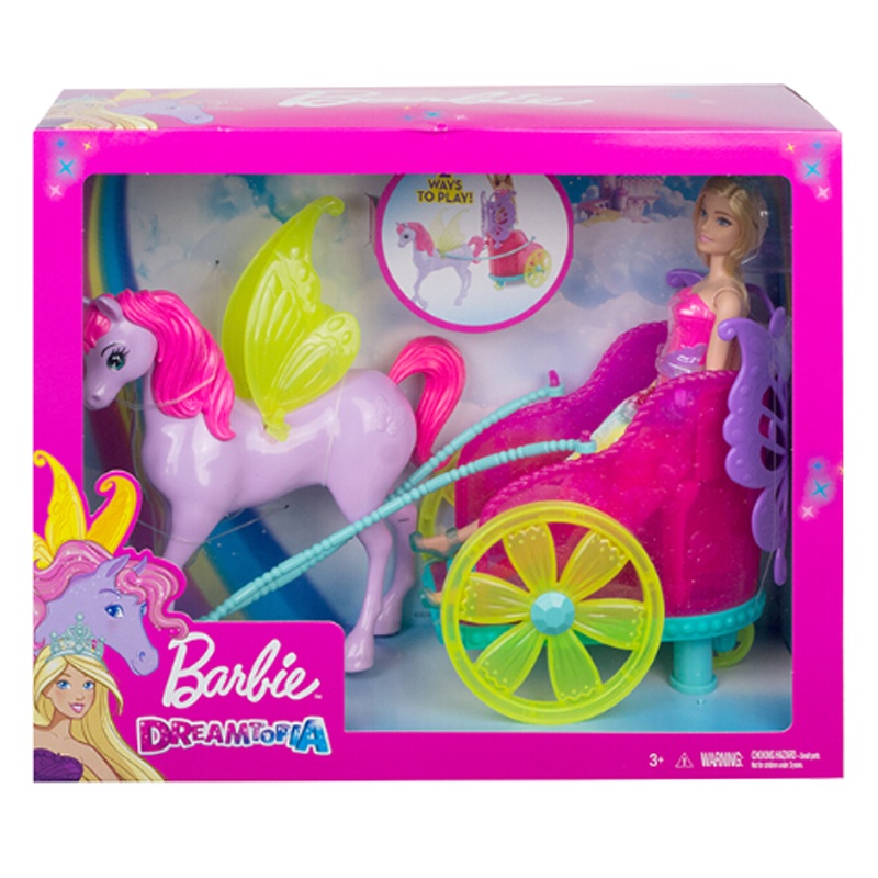 芭比公主与梦幻马车GJK53