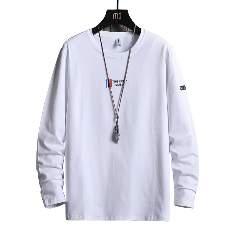 白渠2021新款男士夏季t恤学生休闲宽松百搭上衣服韩版潮流圆领T恤男装HL.3129