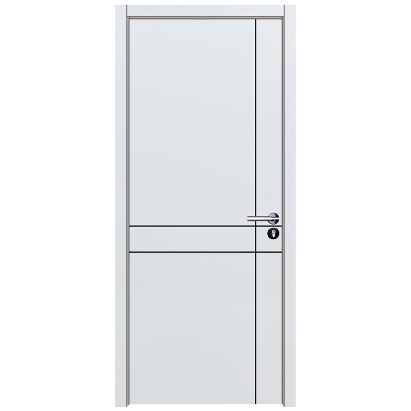 金诚永信木门 木门 门 现代简约门新中式门静音门室内门卧室门沃格低碳生态门定制V-J04 多色可选