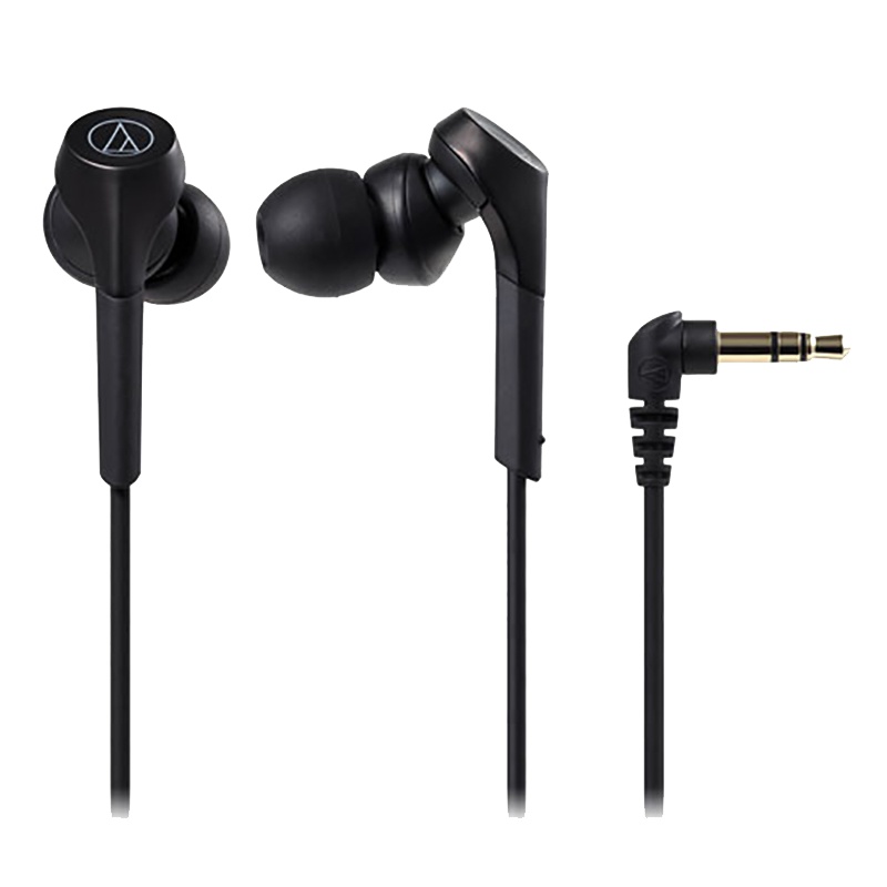 Audio Technica/铁三角 ATH-CKS550XiS (黑色)重低音手机通话入耳式耳机