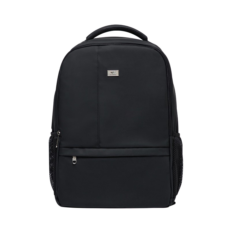 七匹狼(SEPTWOLVES)双肩包男女大容量运动包学生书包旅行牛津布背包商务休闲通勤 黑色