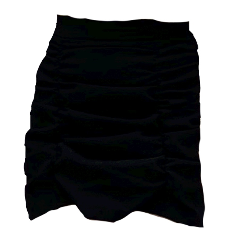 ENJOY'ME褶皱显瘦短半裙高腰A字裙20春季女装新品