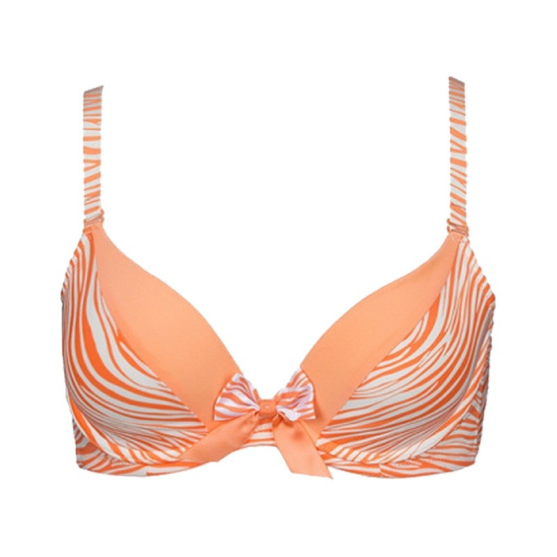 BLOSS/古今花小胸光面低心薄款聚拢少女文胸内衣 0ES71