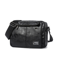 GSQ古思奇男休闲潮包斜跨日系邮差包防水大容量男士背包小男士单肩包