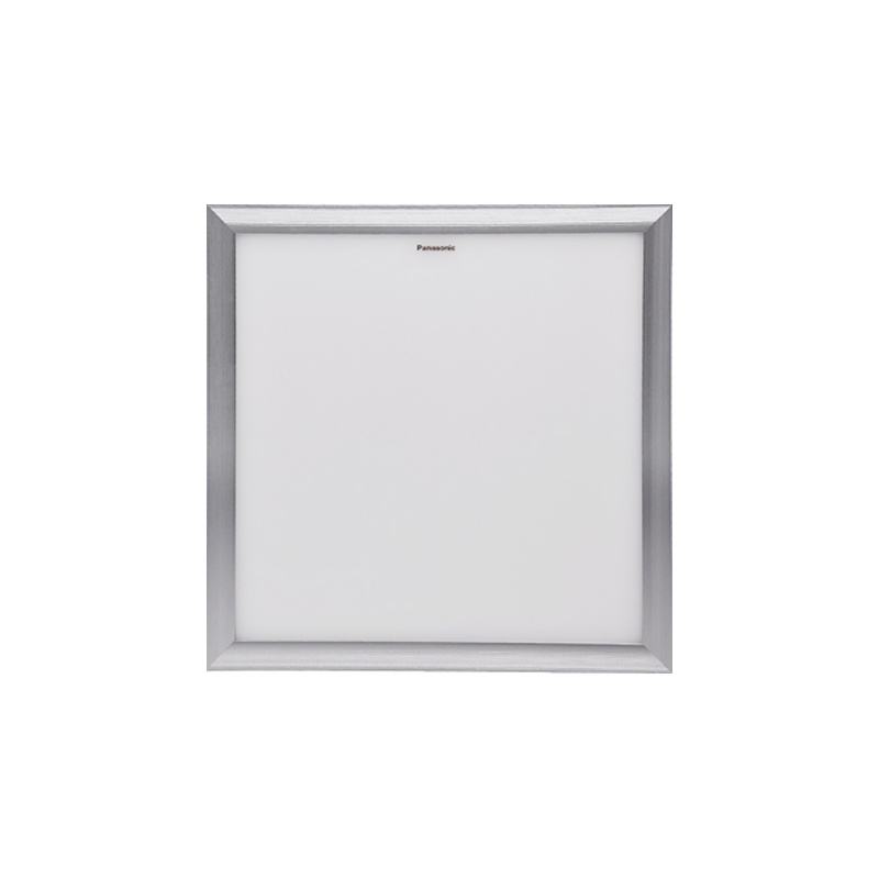 松下(Panasonic)led老款平板灯银色边框铝材切割厨房吸顶灯30*30cm厨卫阳台集成吊顶扣板嵌入式面板灯