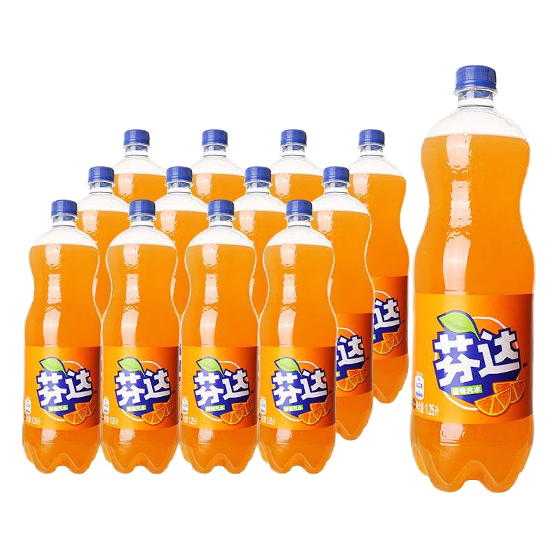 芬达橙味瓶装1.25L(北区)