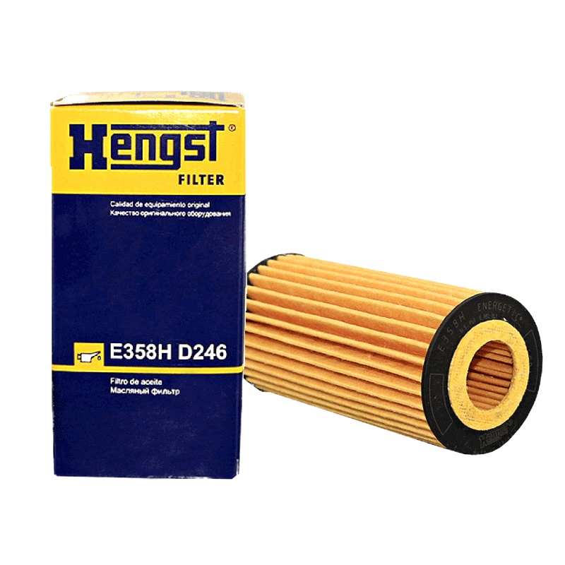 汉格斯特(hengst)机滤纸芯.原配E358HD246适配奥迪A3/A4L/A6L/Q3/Q5/Q7/途观