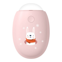 SOLOVE素乐新款暖手宝 迷你可爱便携保暖防爆多功能USB暖手暖贴暖手炉 恒温 送女朋友礼物 茱粉兔