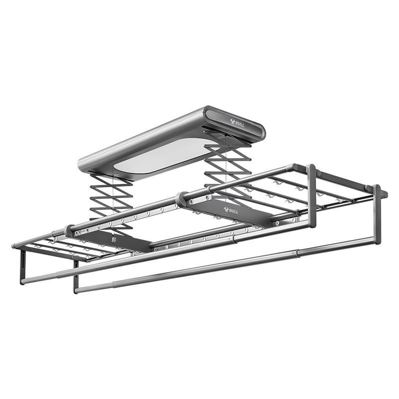 BULL公牛智能电动晾衣架遥控升降晾衣架伸缩晾衣机晾衣杆阳台晒衣架