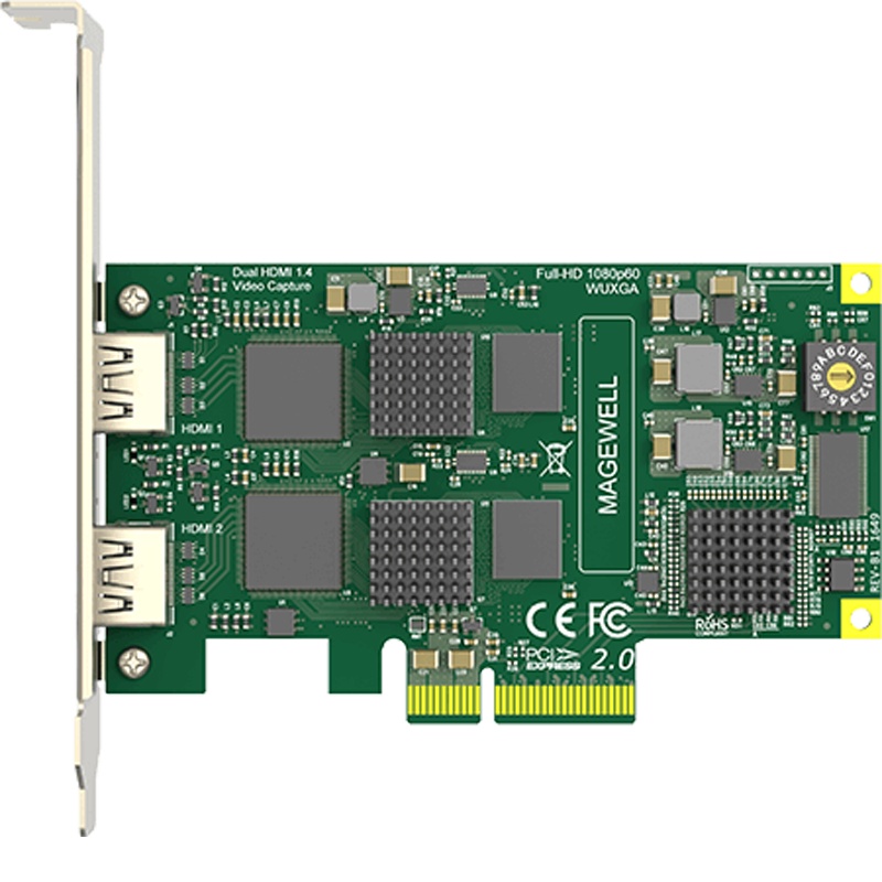 美乐威 MAGEWELL Pro Capture Dual HDMI 高清采集卡HDMI采集卡