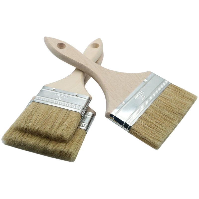 企购优品 长柄猪毛刷 20厘米猪毛刷头+铁件+木柄