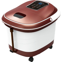 SJ-8801足浴器电动多组滚轮按摩足浴盆洗脚桶支持一键启动全自动按摩泡脚深桶刮痧搓脚器气血循环机足疗机