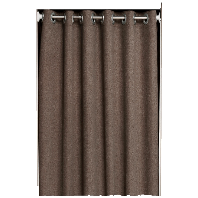 美帮汇帘隔断帘免打孔布艺装饰家用春夏秋冬季卧室布帘加厚空调挡风