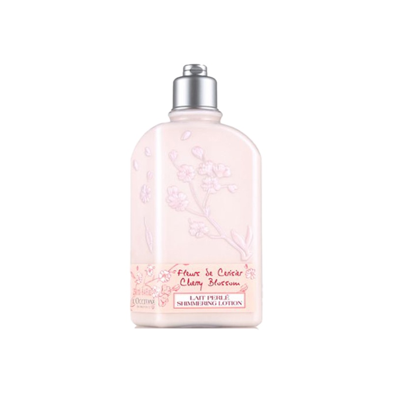 欧舒丹(L'OCCITANE)甜蜜樱花香氛亮采润肤露250ml/补水保湿 滋养身体乳 滋养香体 丝般柔滑好吸收