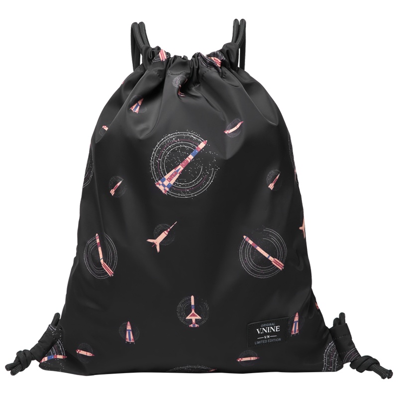 第九城（V.NINE） 双肩抽绳包大容量足球篮球收纳包运动鞋防尘袋篮球鞋包足球鞋包便携多用