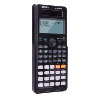 得力deliD82ES计算器函数计算器学生数学可爱多功能科学太阳能计算机学生通用