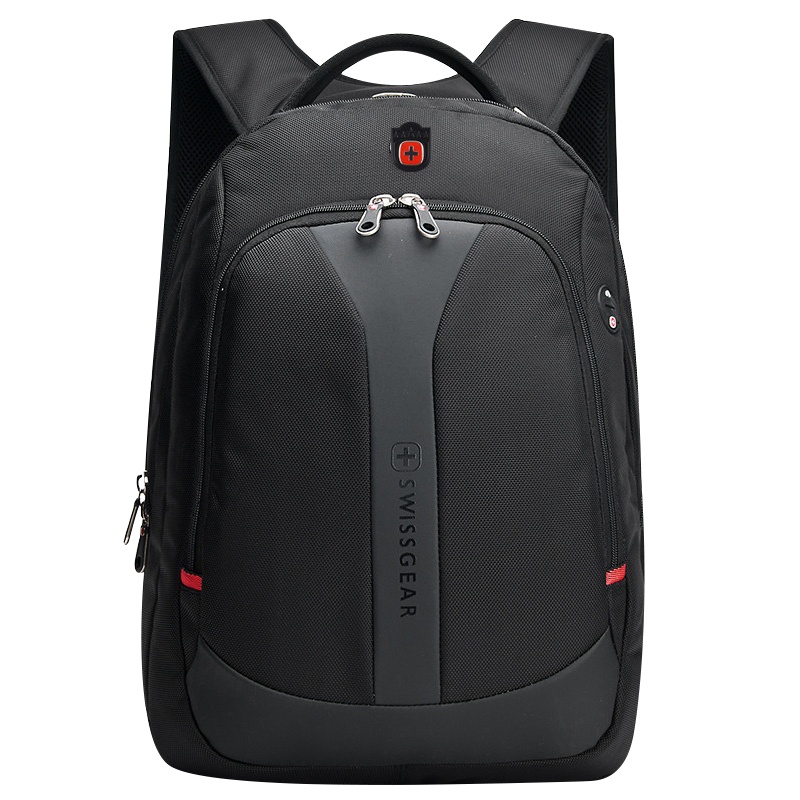 瑞士军刀男士旅行包 男双肩包商务休闲15.6英寸笔记本电脑包SWISSGEAR 男女通用防水 尼龙背包